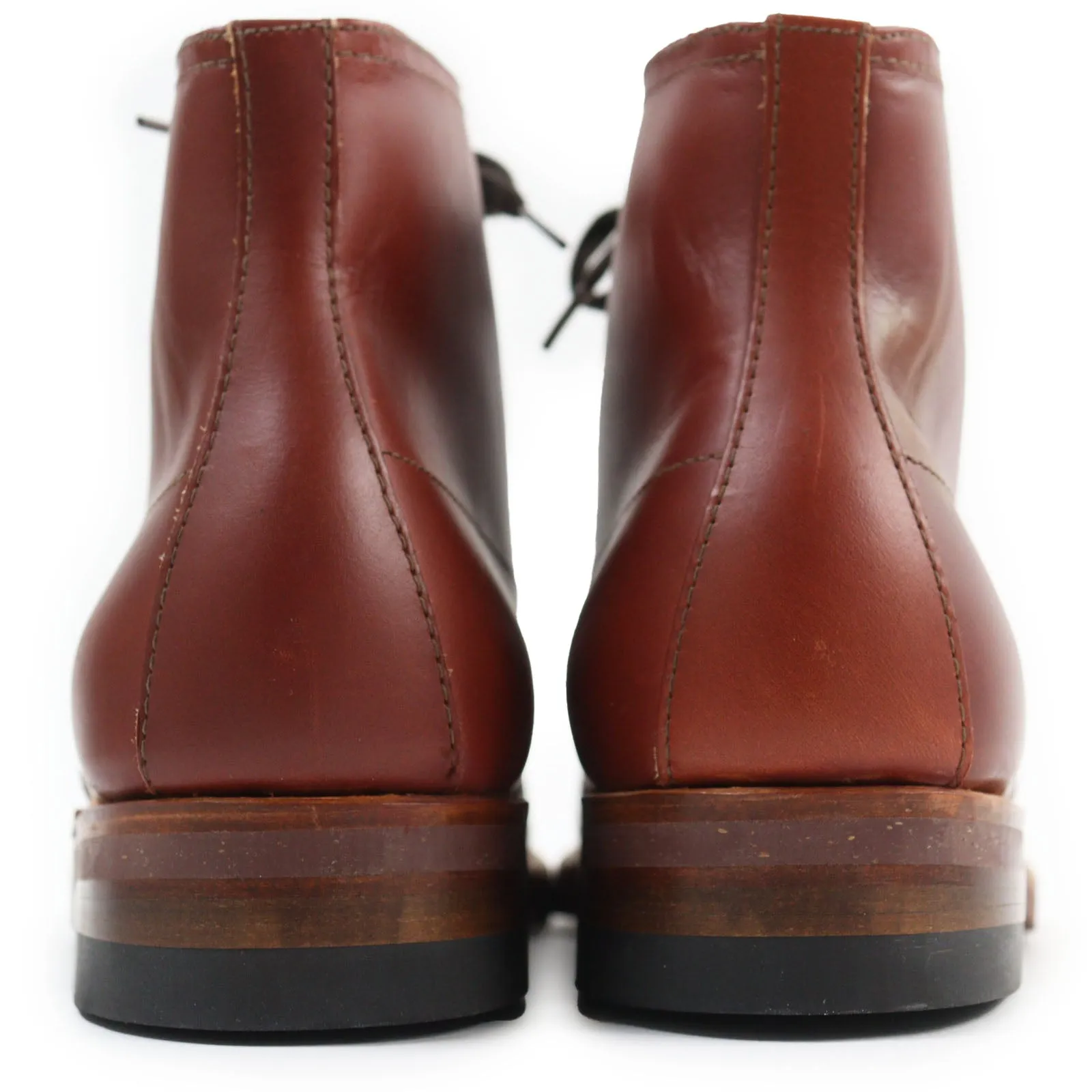 ALDEN 405 Indy Boots Calf Leather Brown 6D