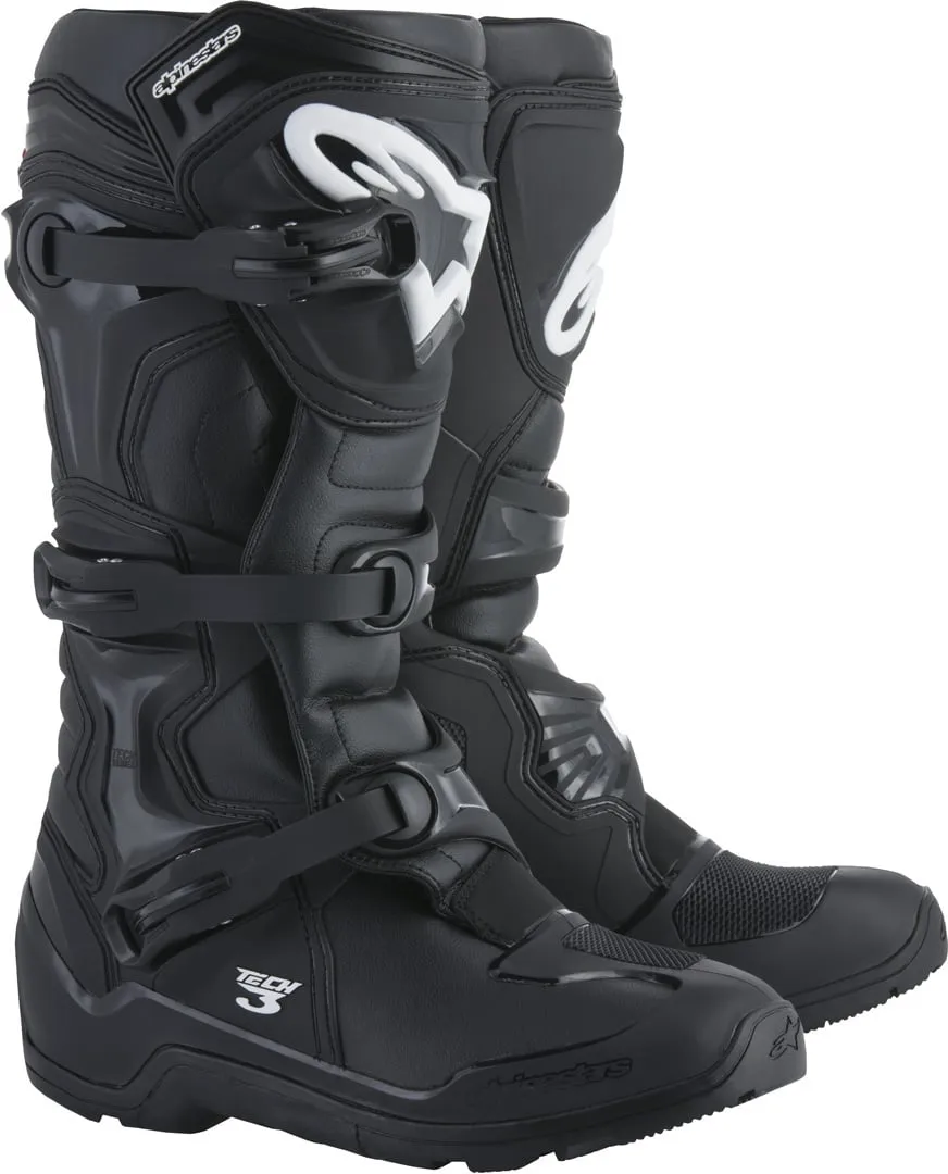 Alpinestars Tech 3 Enduro Motorcycle Boots, Black/White