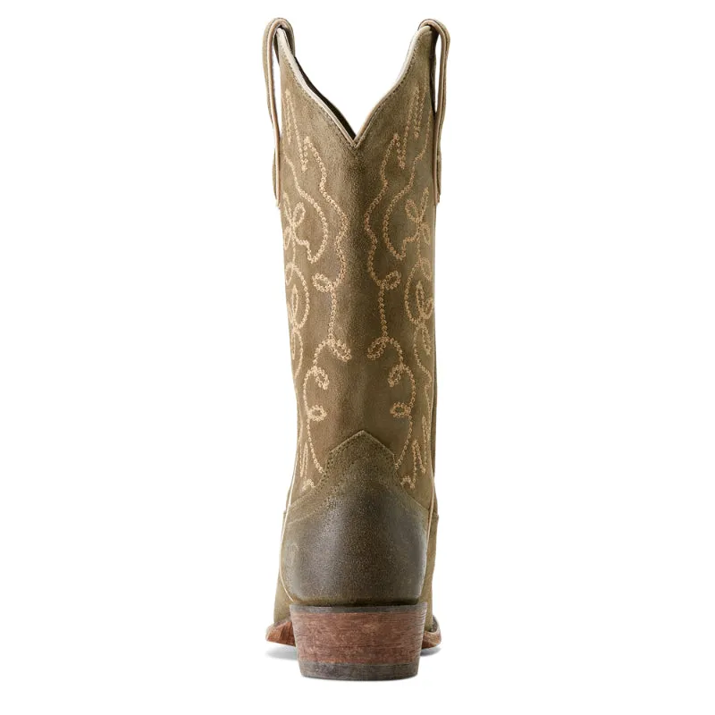 Ariat Jukebox Womens Boots - Soft Olive Color, Comfortable Fit
