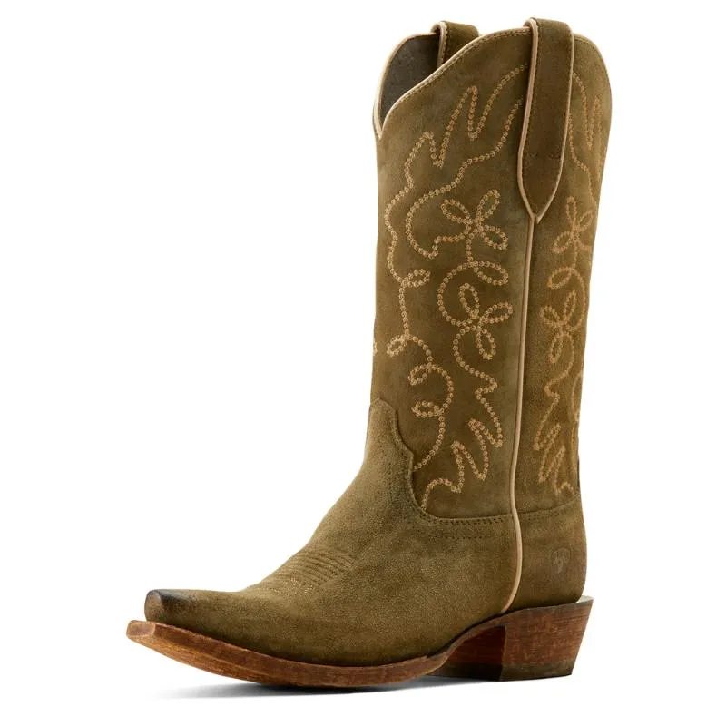 Ariat Jukebox Womens Boots - Soft Olive Color, Comfortable Fit