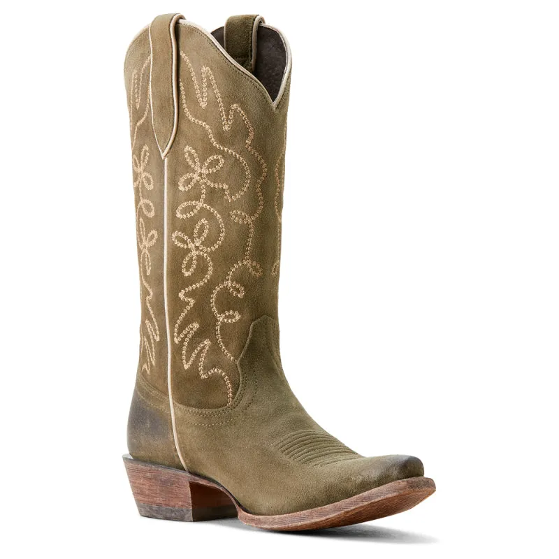 Ariat Jukebox Womens Boots - Soft Olive Color, Comfortable Fit