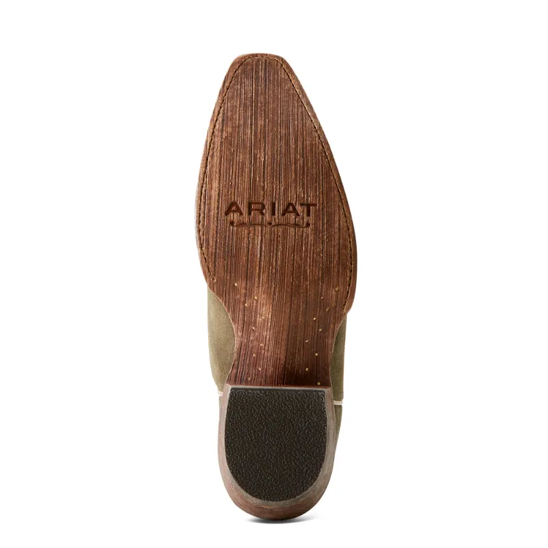 Ariat Jukebox Womens Boots - Soft Olive Color, Comfortable Fit