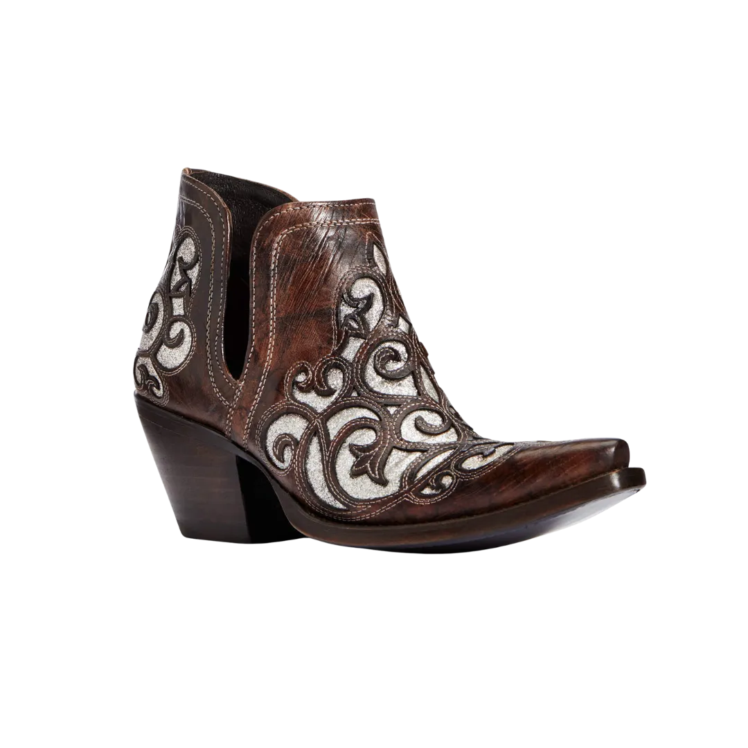 Ariat Womens Dixon Sparkly Western Ankle Boots