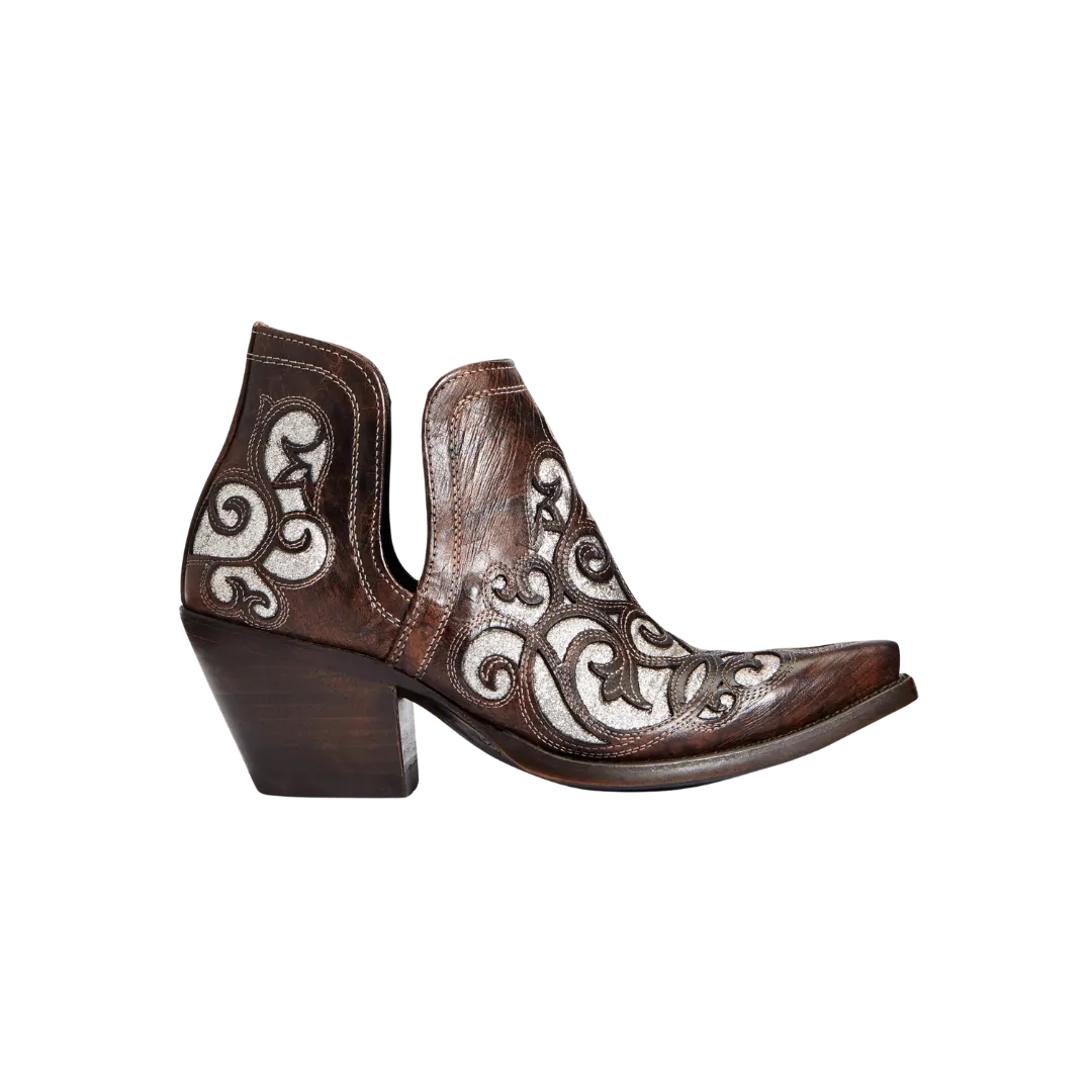 Ariat Womens Dixon Sparkly Western Ankle Boots
