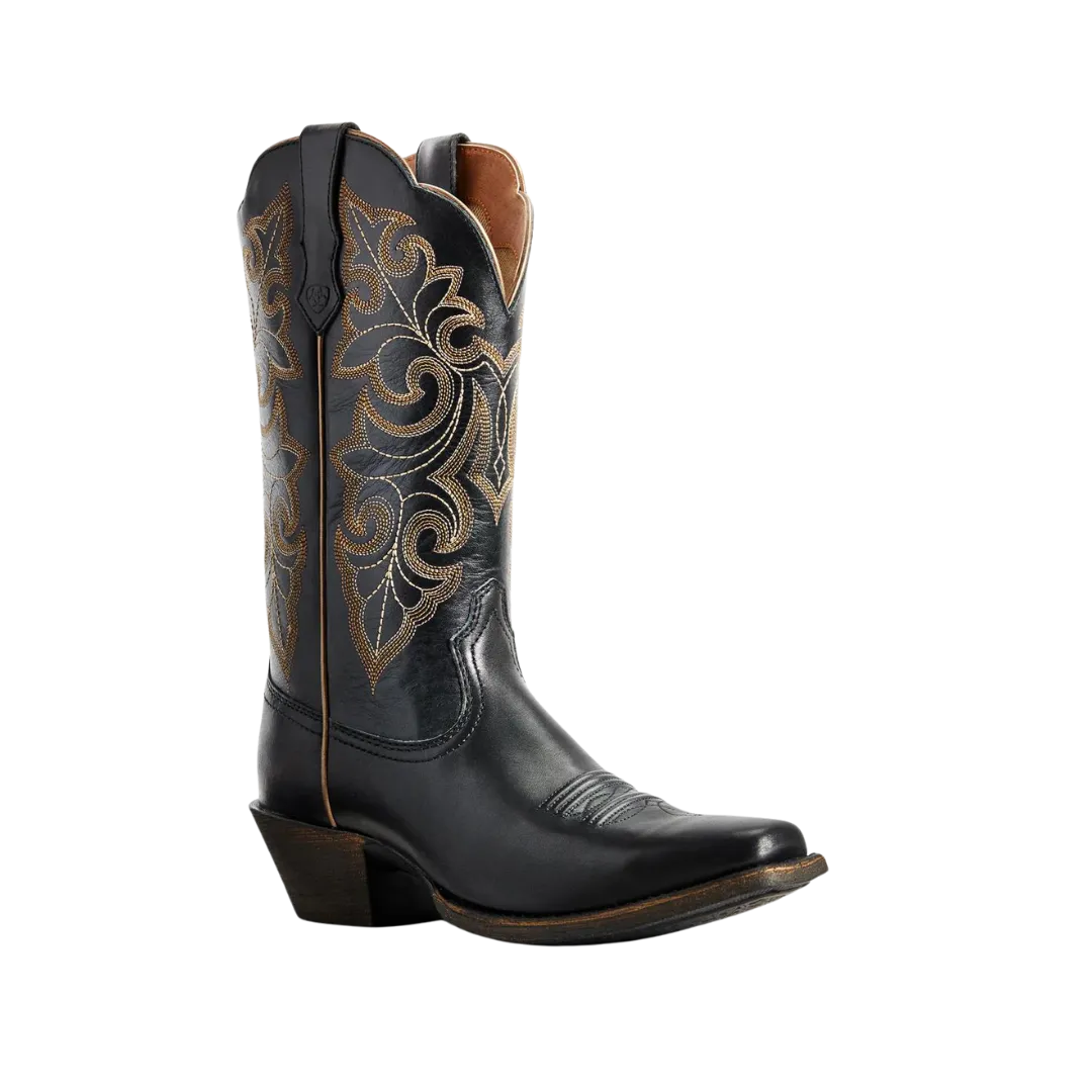 Ariat Women's Round Up Limousine Black Western Boots