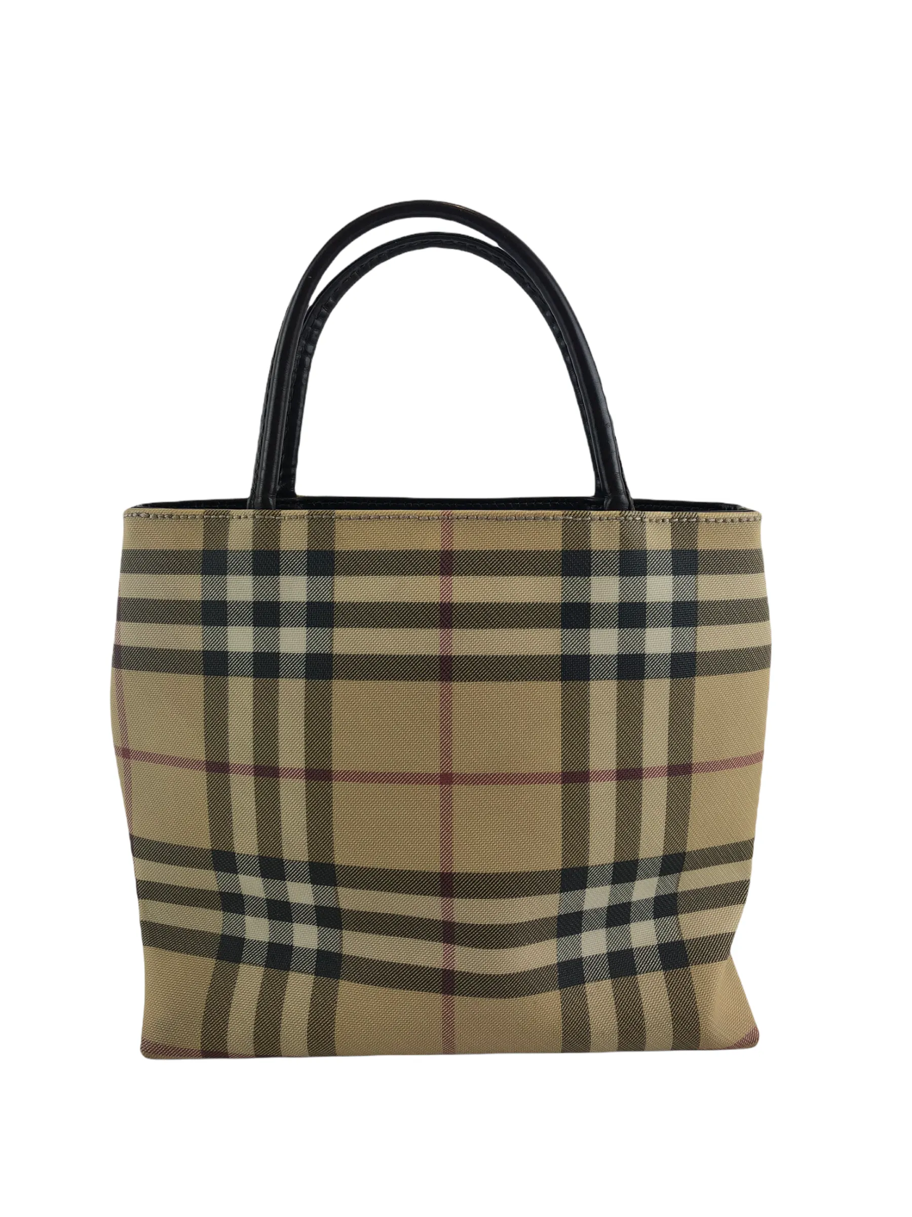 Burberry Classic Plaid Mini Tote
