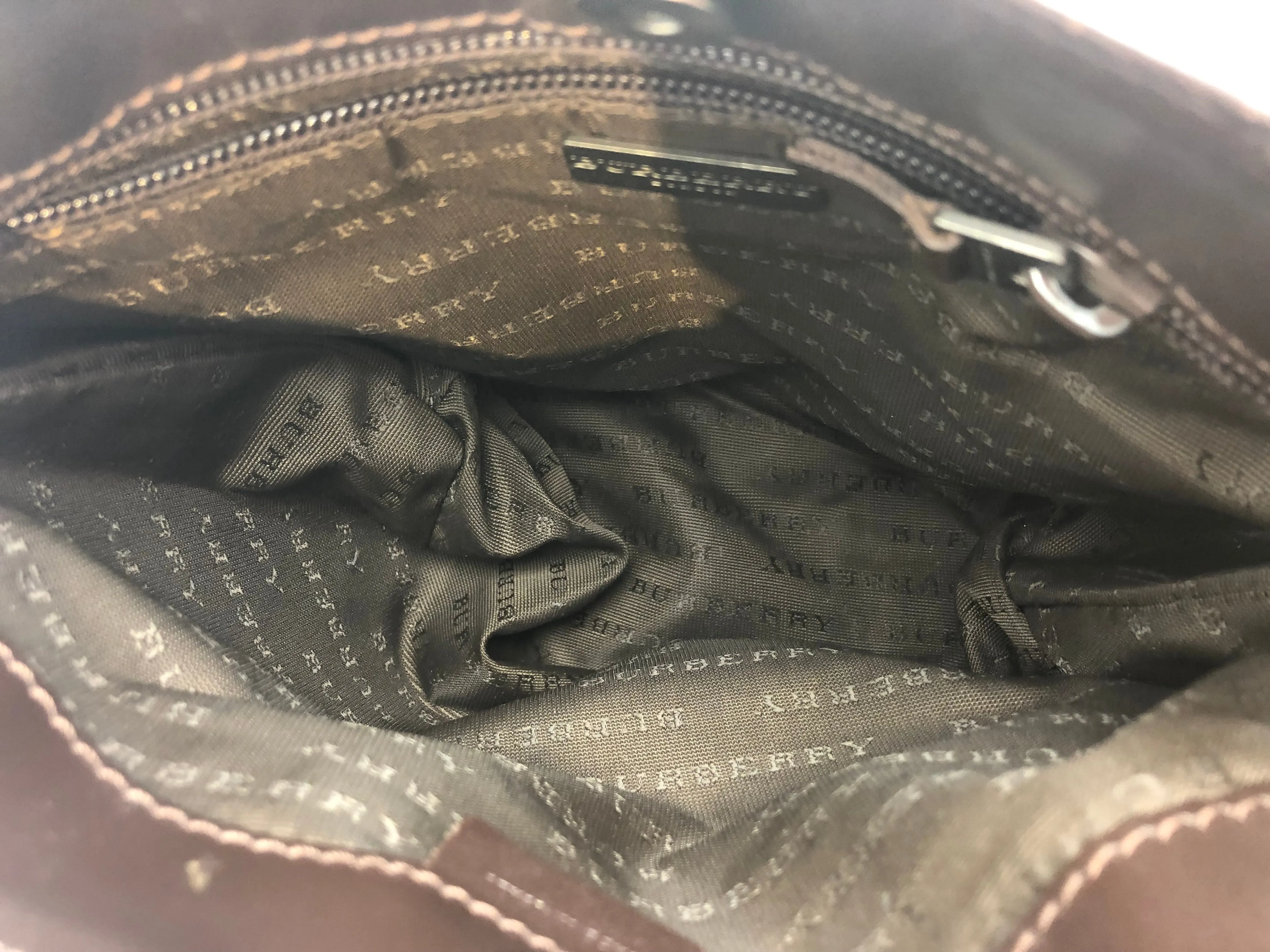 Burberry Classic Plaid Mini Tote