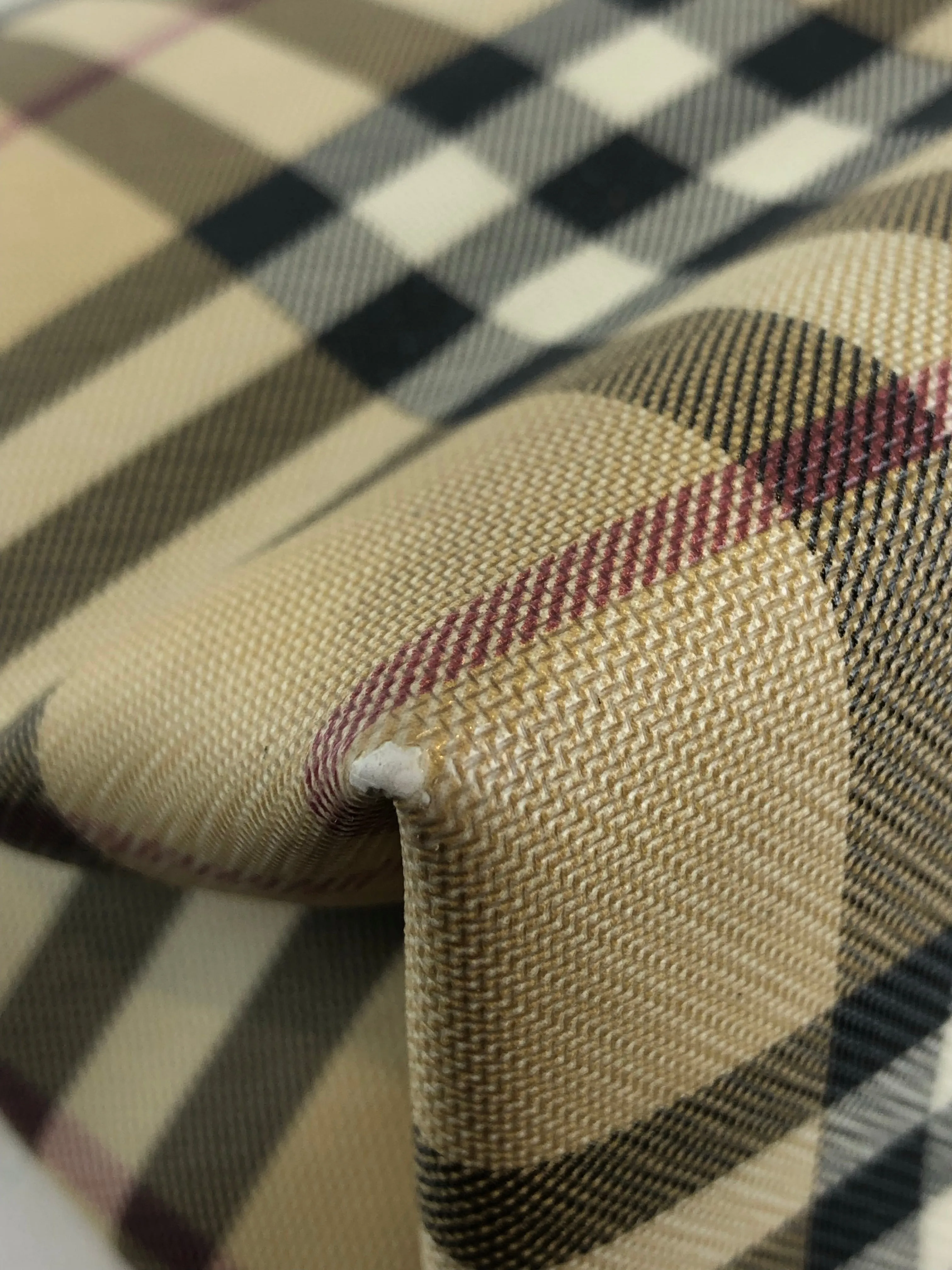 Burberry Classic Plaid Mini Tote