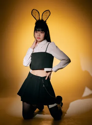 Bustier and Mini Skirt Set IS321