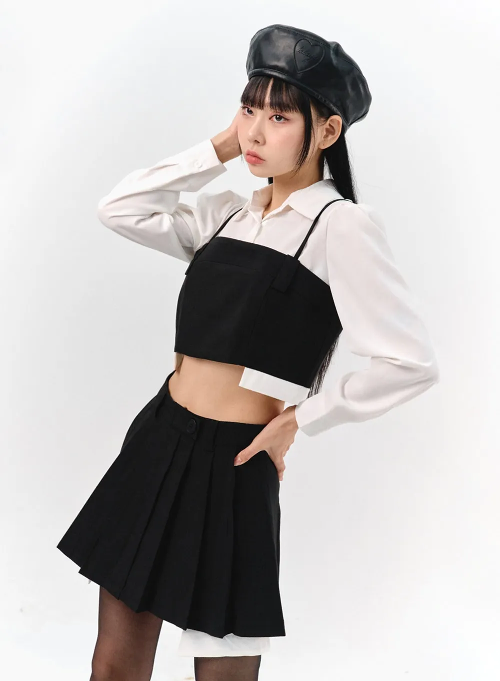 Bustier and Mini Skirt Set IS321