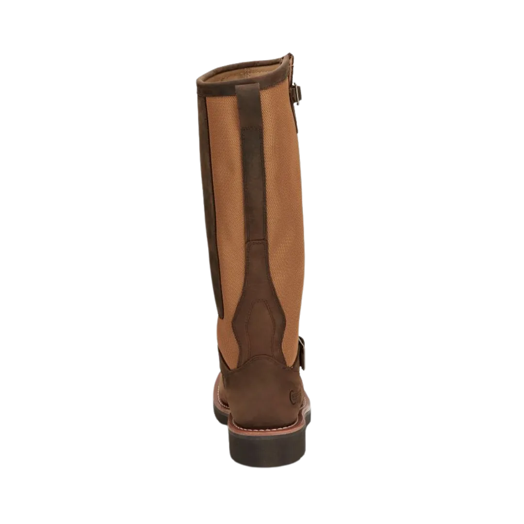 Chippewa Justin Boots Women's Brown Cottonwood Hickory Snake Boot