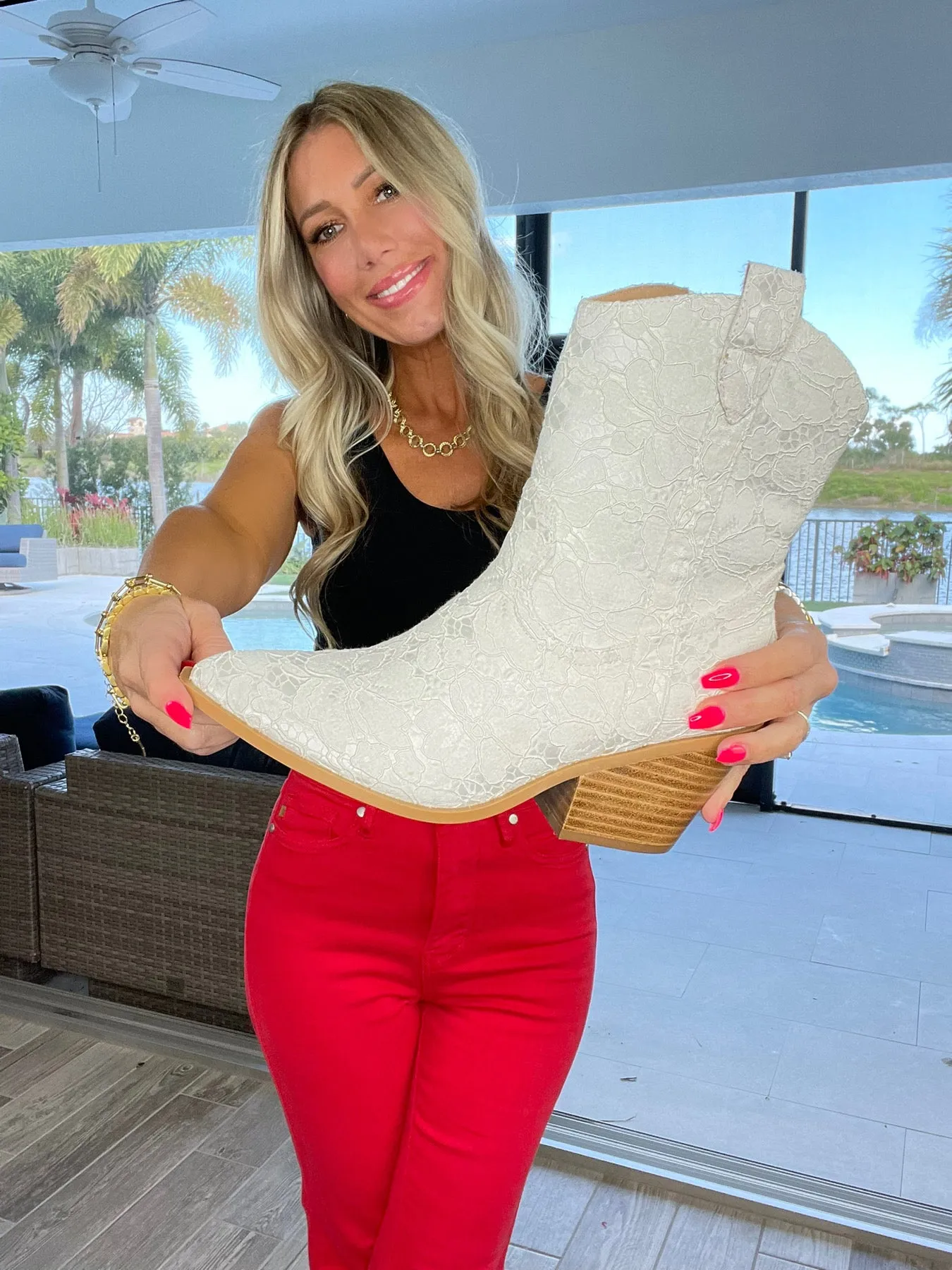 Corkys Rowdy Lace Boots