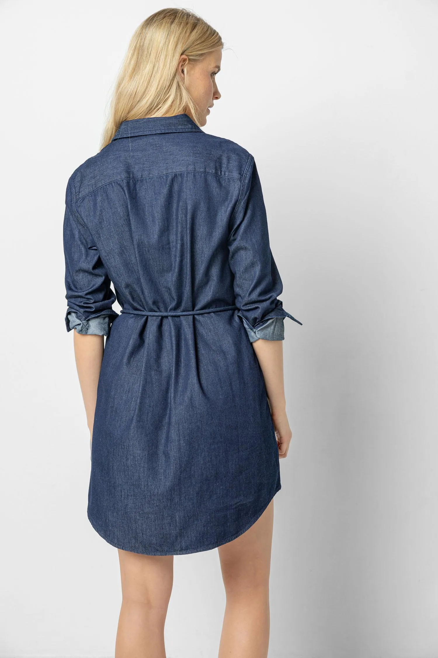 Denim Shirt Dress