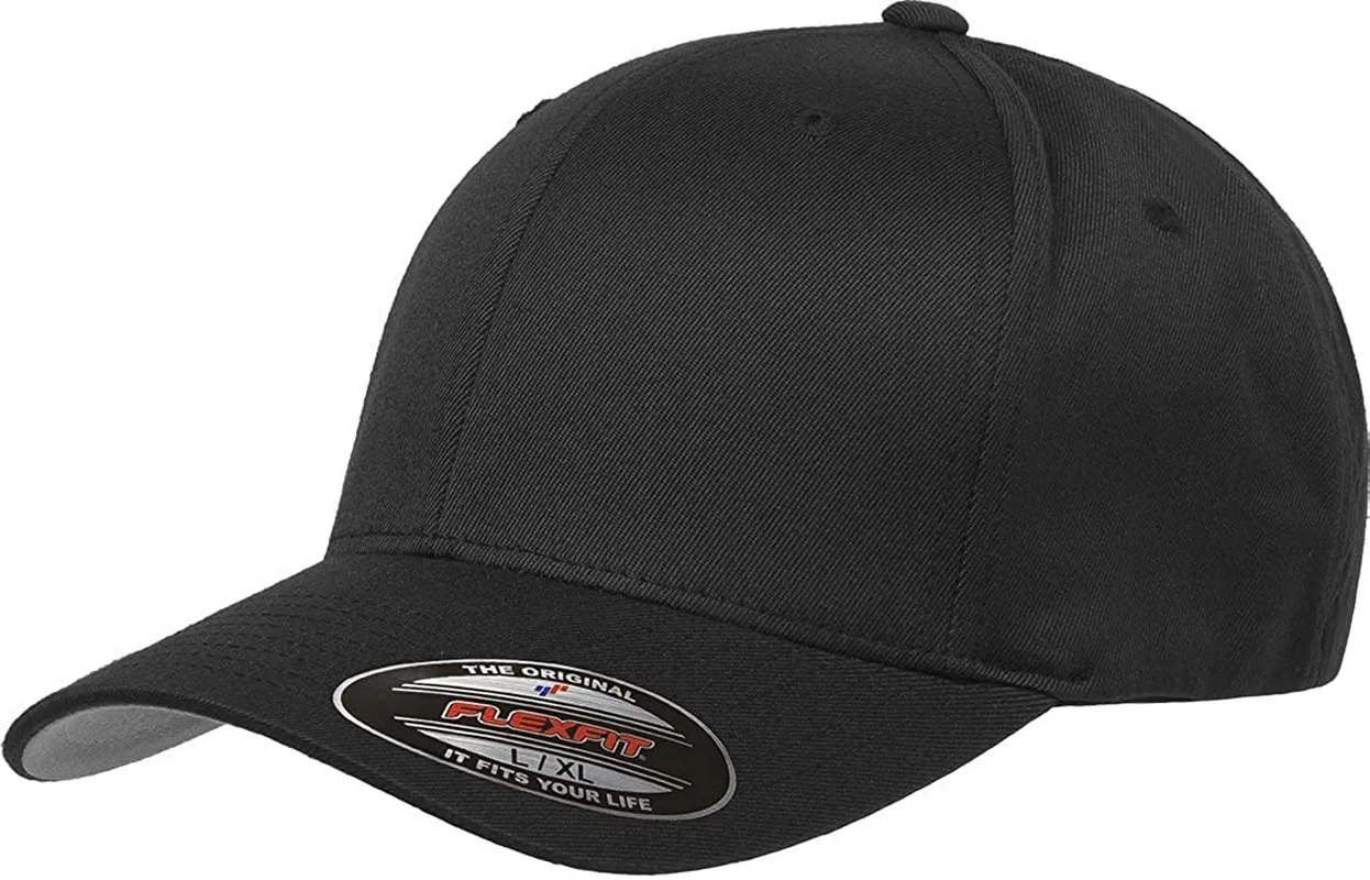 Flexfit Men's Athletic Baseball Fitted Cap Gray