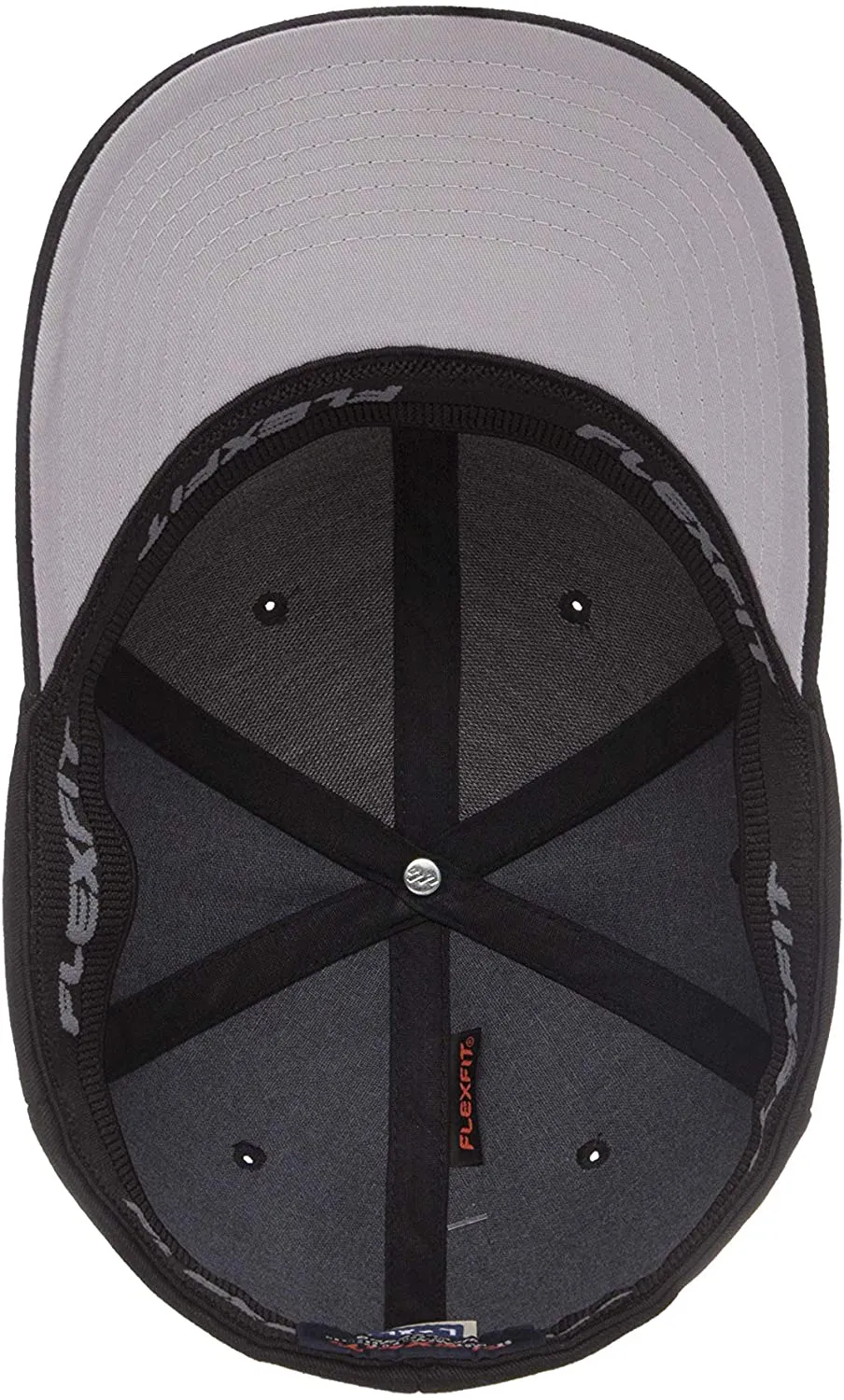 Flexfit Men's Athletic Baseball Fitted Cap White/Gray