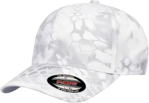 Flexfit Men's Athletic Baseball Fitted Cap White/Gray