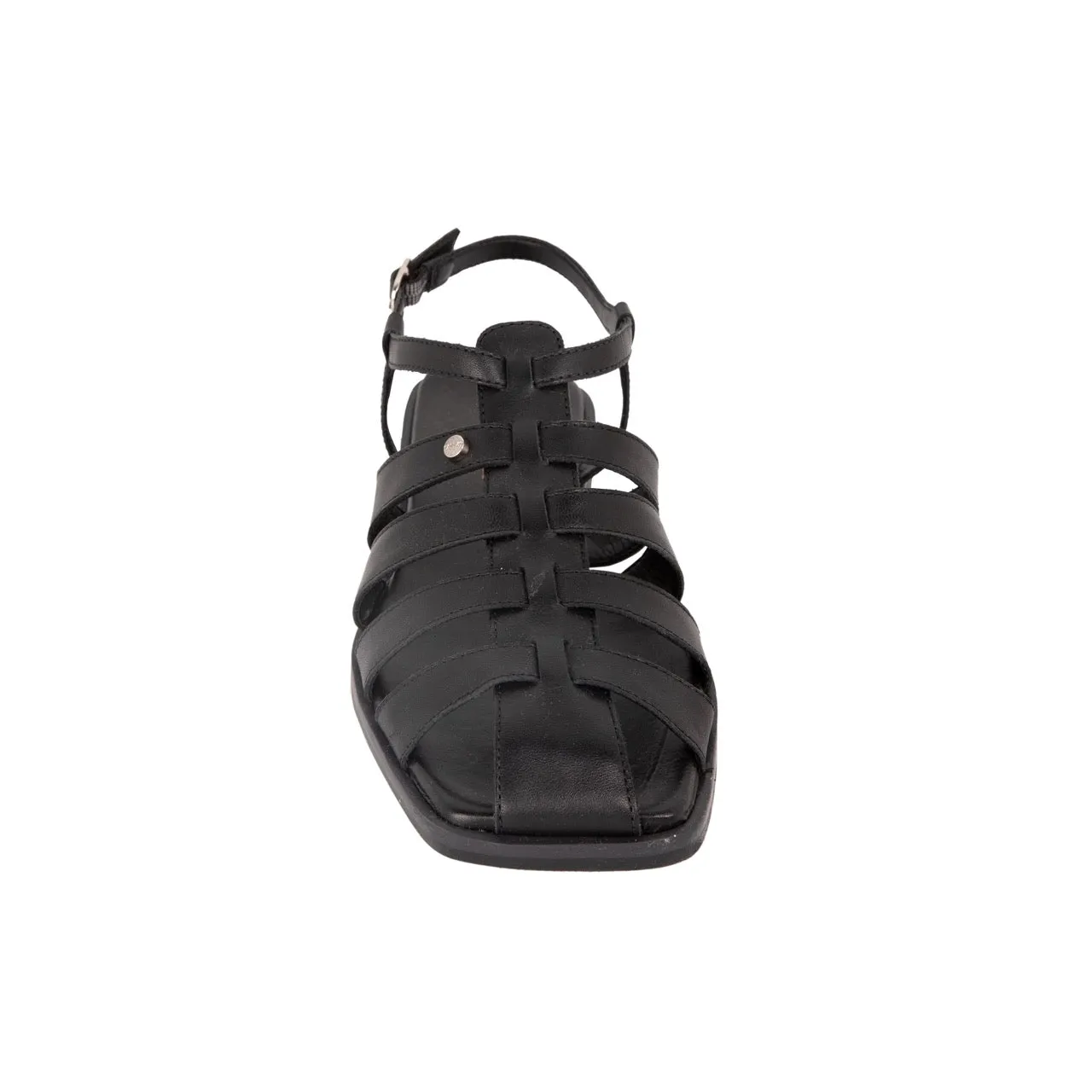 Franciscana Flat Sandals - Black