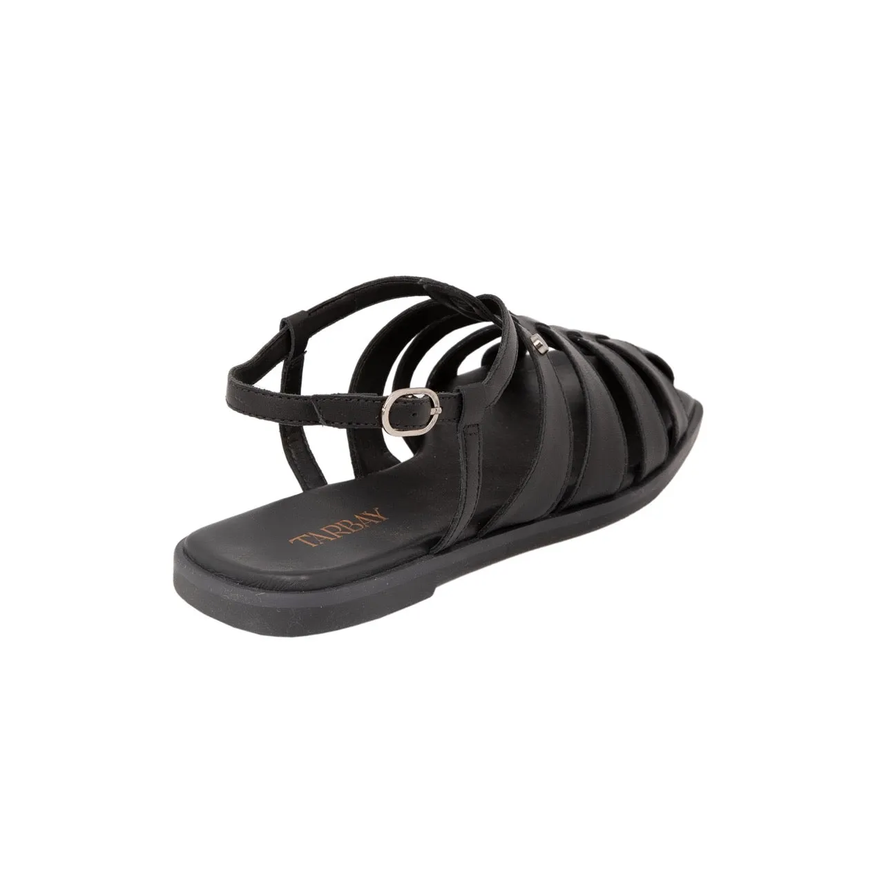 Franciscana Flat Sandals - Black