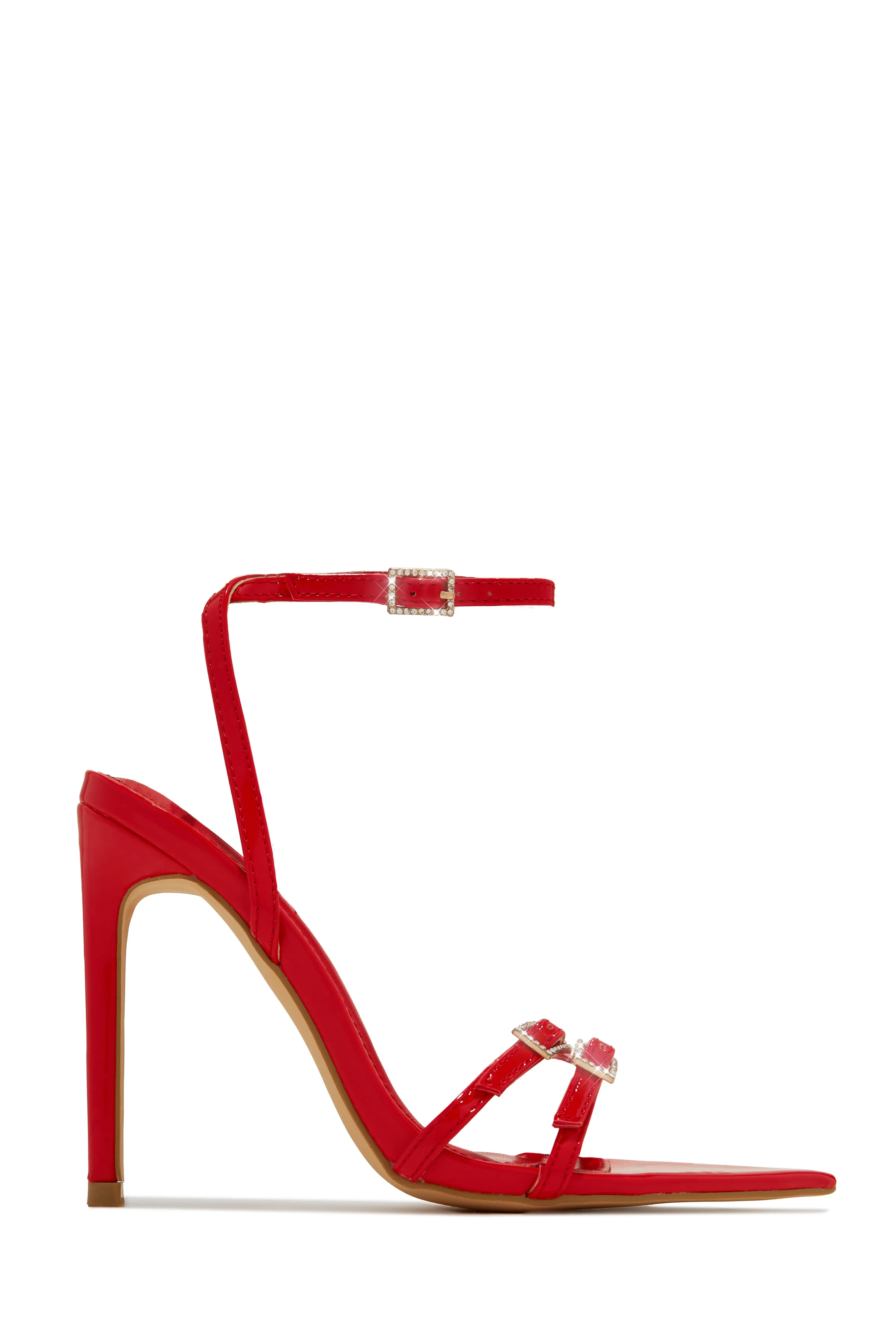 Glamorous Party Embellished High Heels - Gold