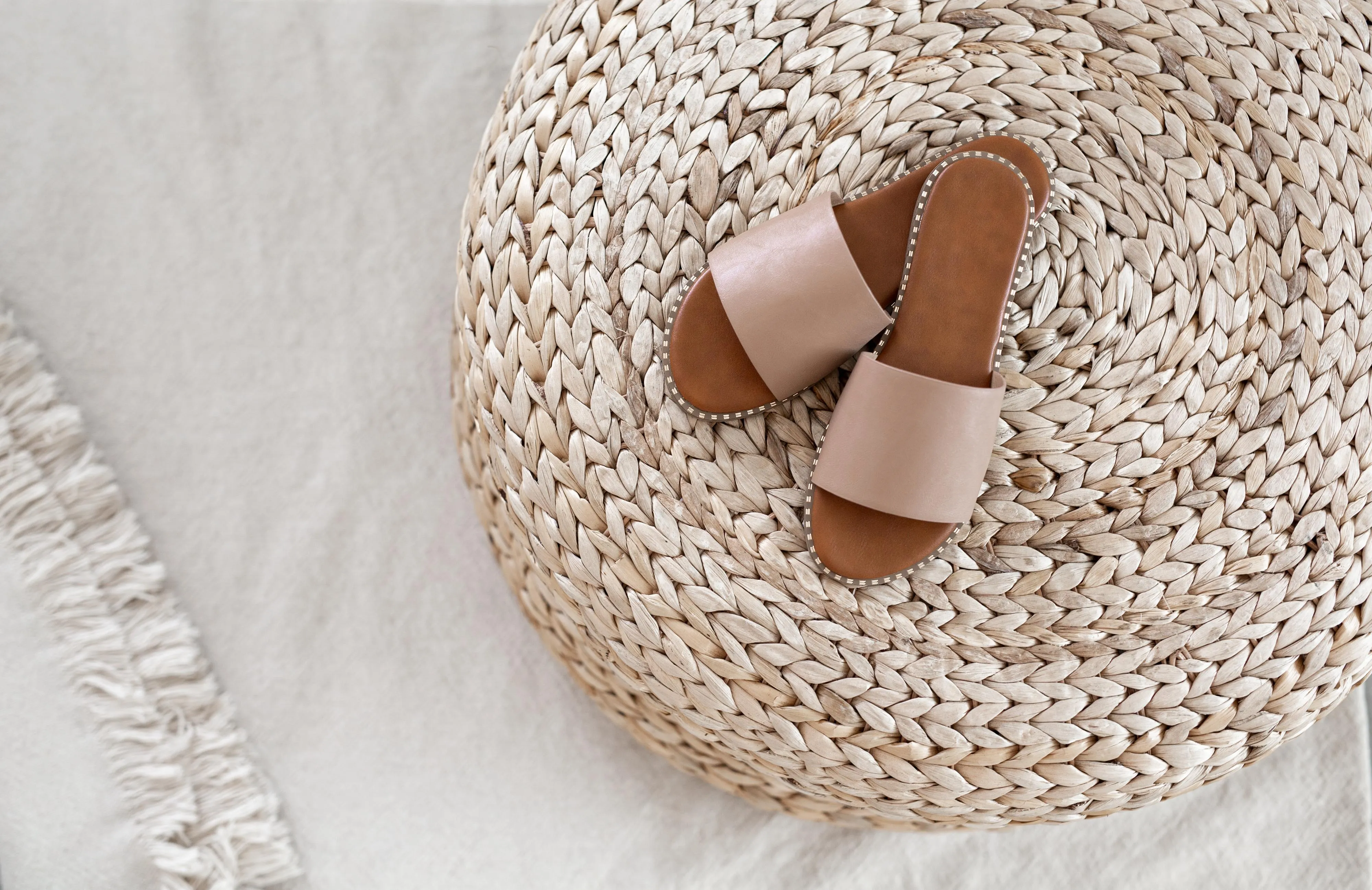 Gwenyth tan sandals