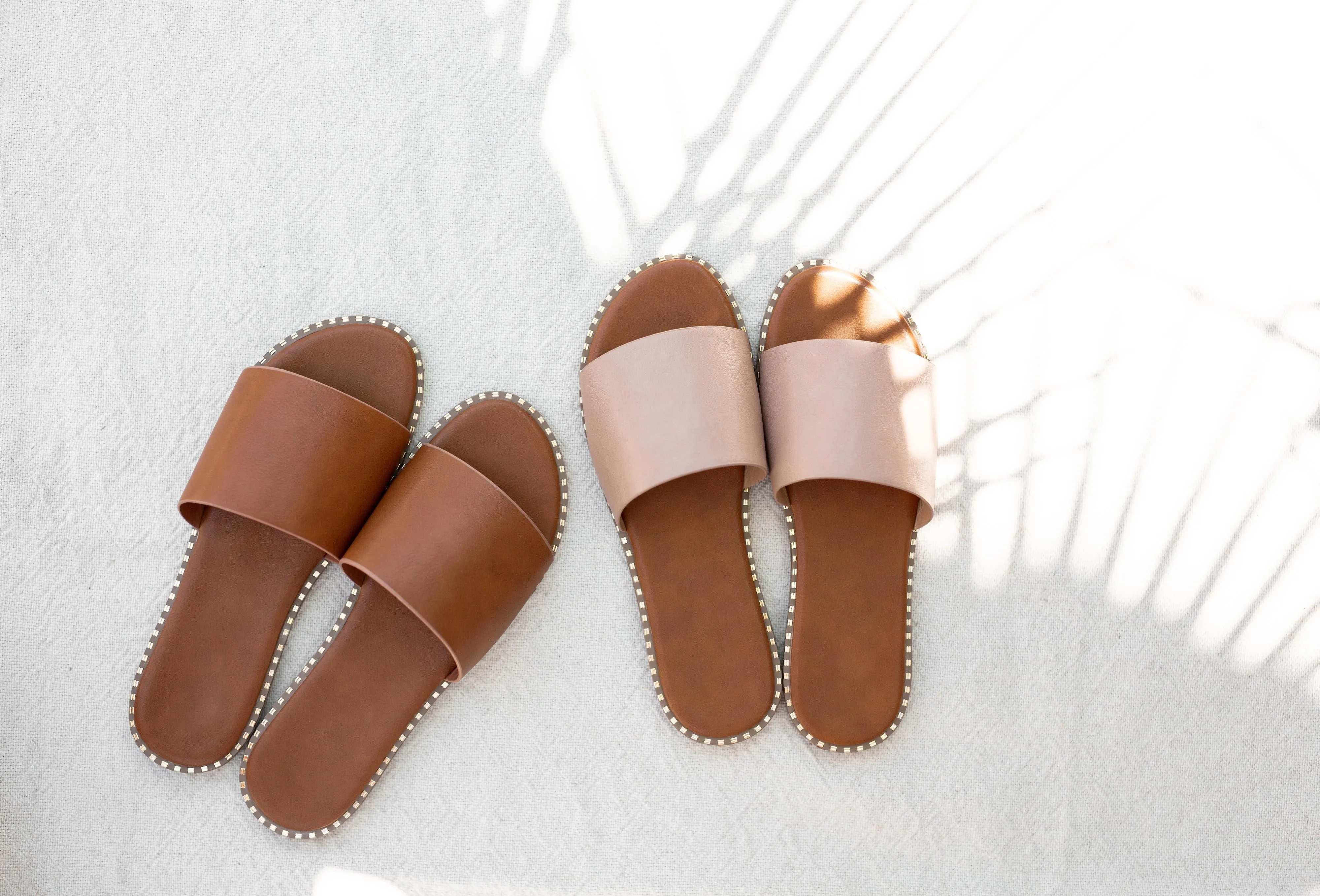 Gwenyth tan sandals