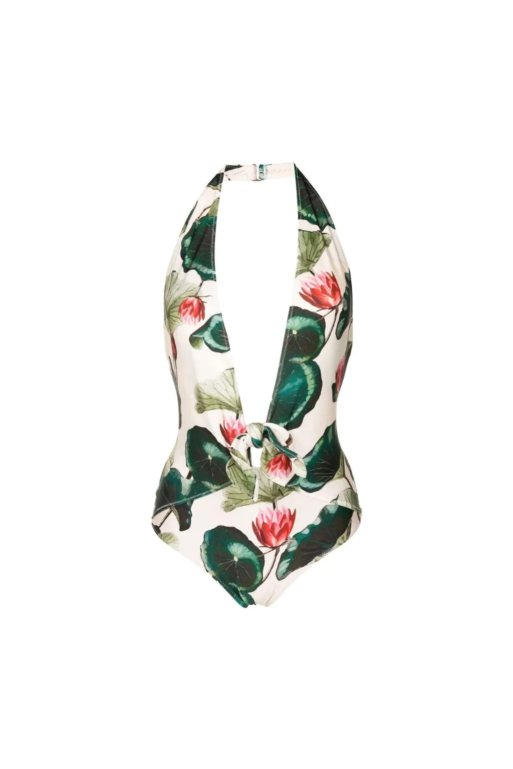 Halterneck Plunge Swimsuit
