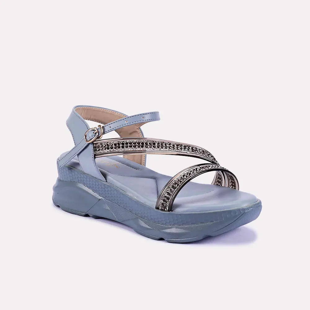 Jocelyn Gray Chunky Soft Sandals 0421058