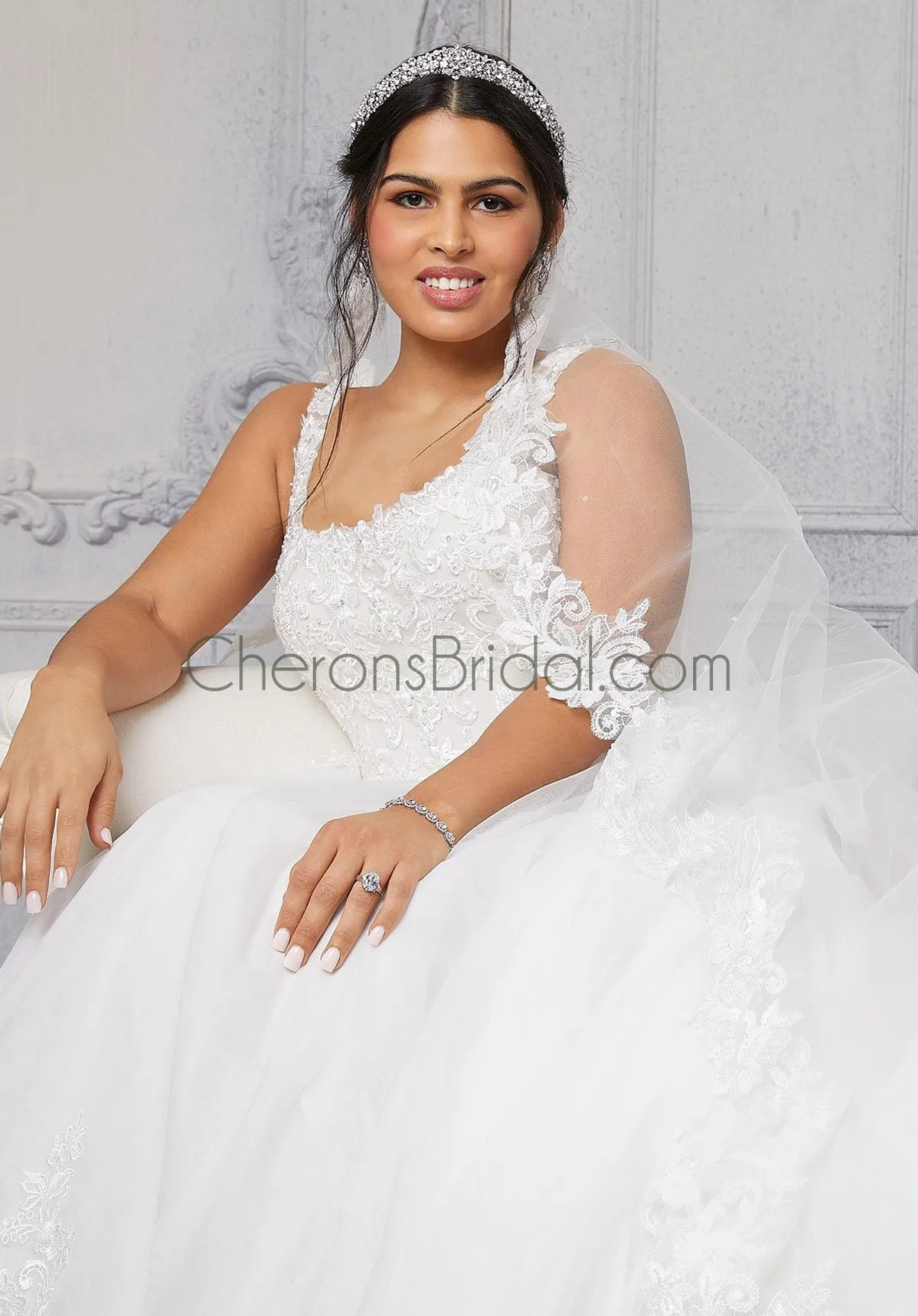 Julietta - 3328 - Cynthia - Cheron's Bridal, Wedding Gown