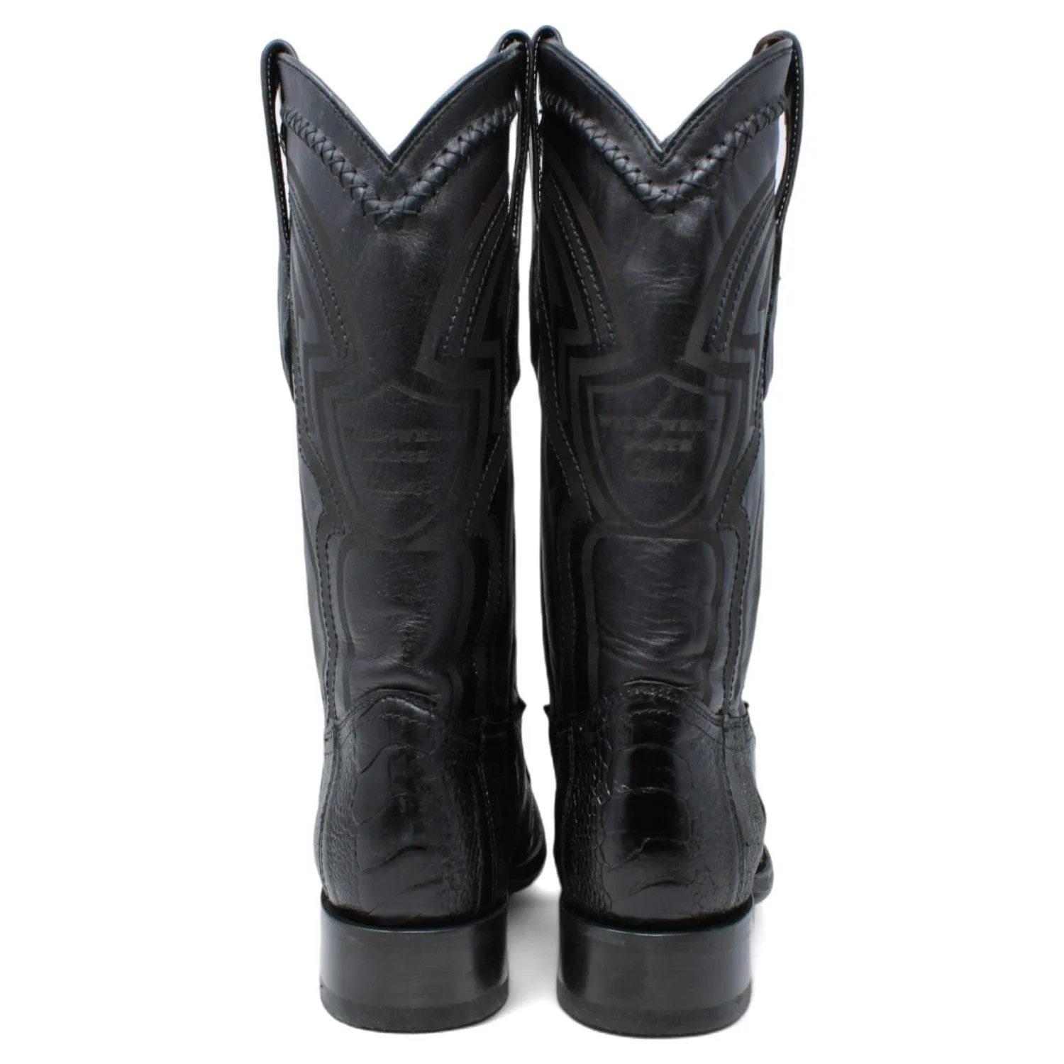 Men's Wild West Ostrich Leg Square Toe Boot 277L0505