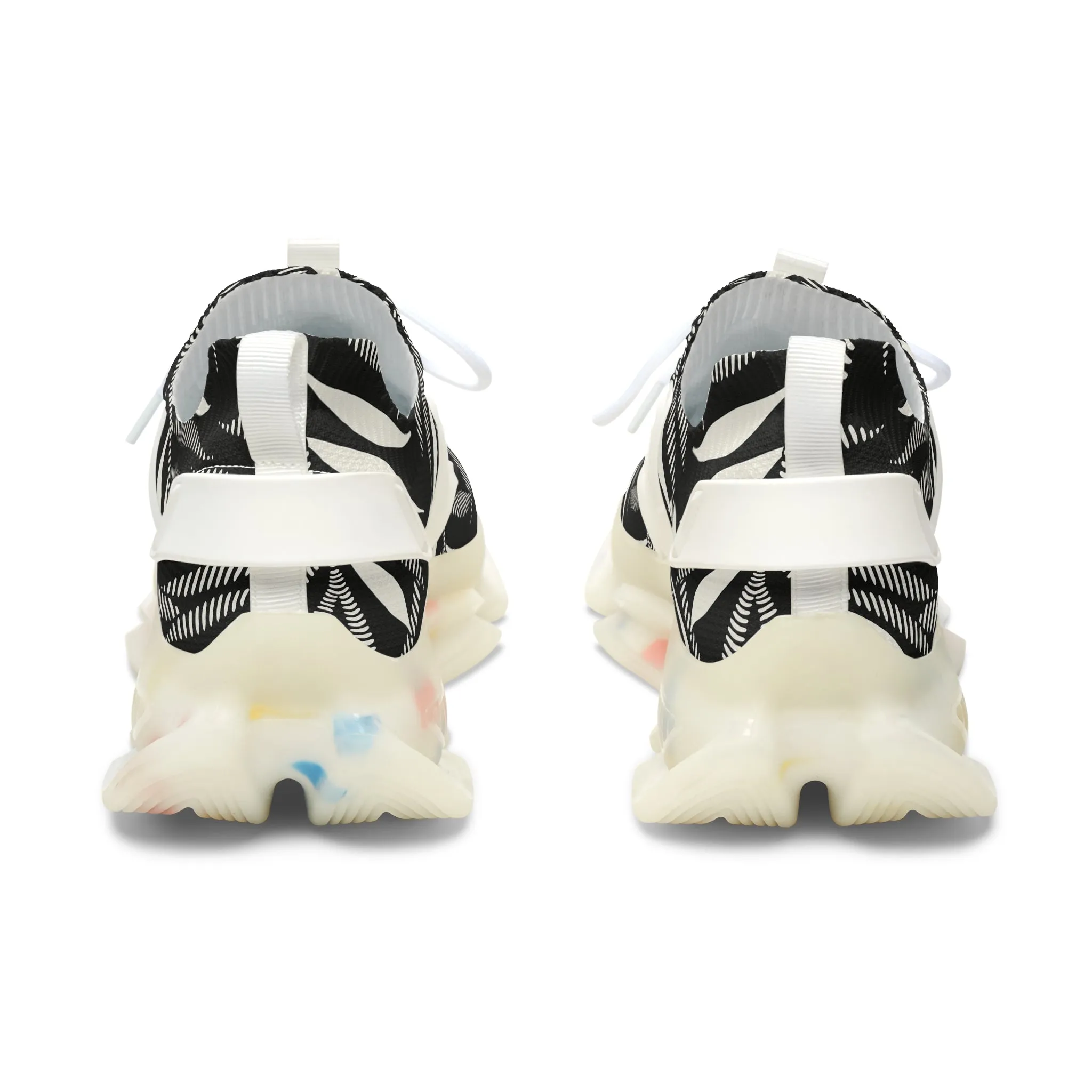Palm Leaves Women's Mesh Sneakers