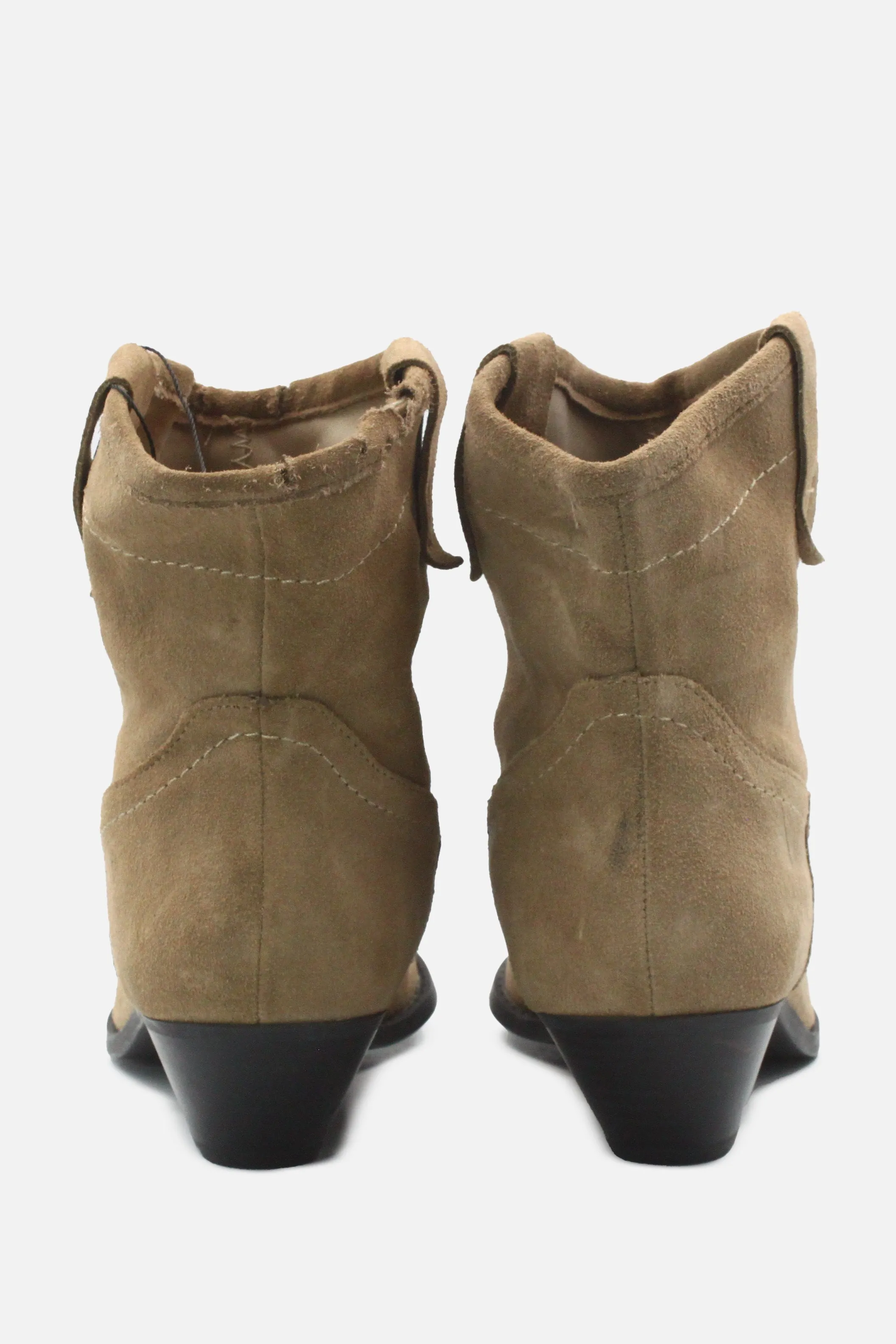 Pull & Bear Cowboy Boots | Suede