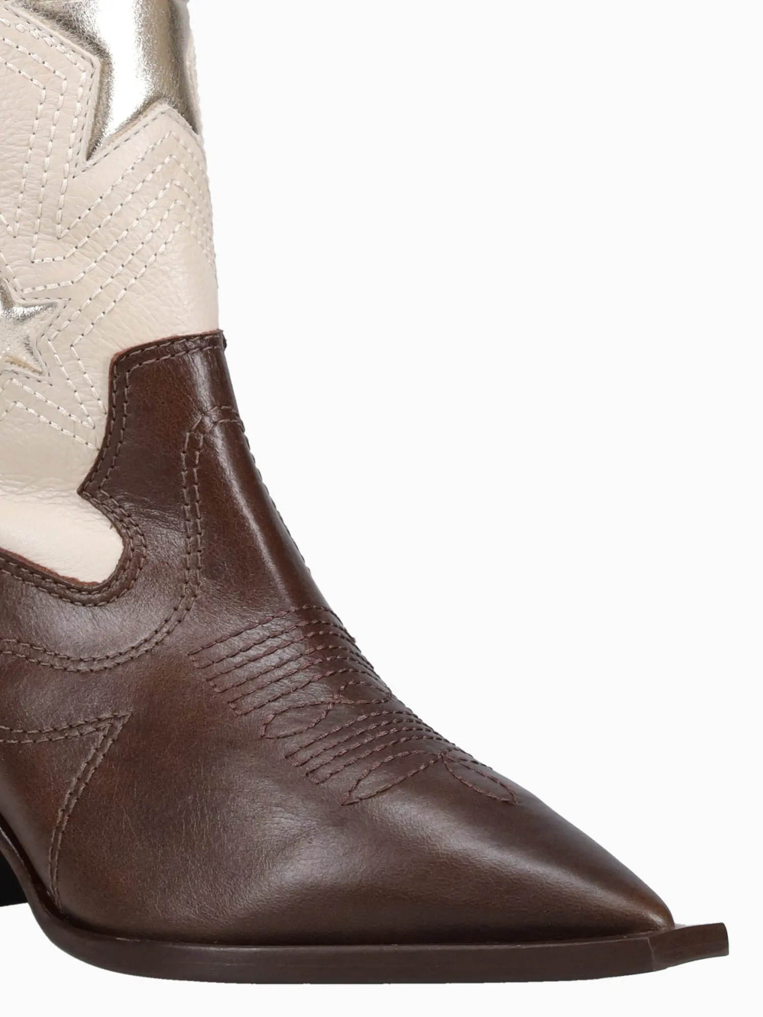 Tammy Mae Brown Offwhite leather
