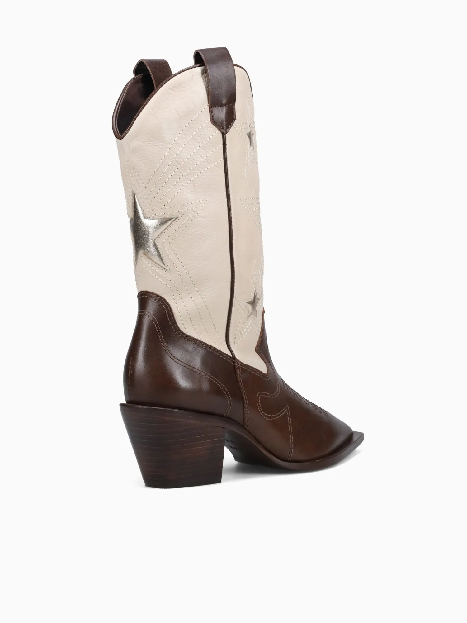 Tammy Mae Brown Offwhite leather