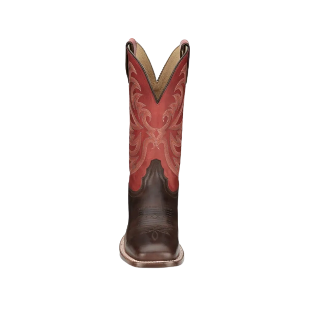 Tony Lama Women's Rowena Espresso Leather Cowboy Boots